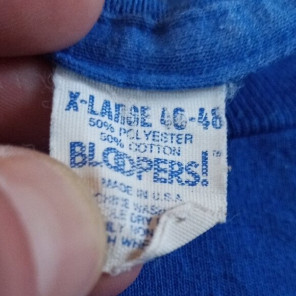 Vintage 90s California Beach Single Stitch T-Shirt Bloopers UNISEX - Picture 2 of 3